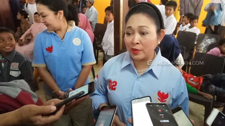 Kampanye di Kampung Halaman, Titiek Soeharto: Prabowo-Sandi Pilihan Akal Sehat