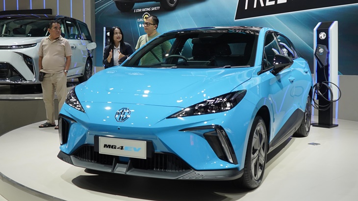 Test Drive MG Tembus 1.112 Kali di IIMS 2024, MG 4 EV Terbanyak