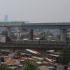 Rangkaian LRT Jakarta Kelapa Gading-Manggarai Jalani Uji Coba di Jalur Elevated