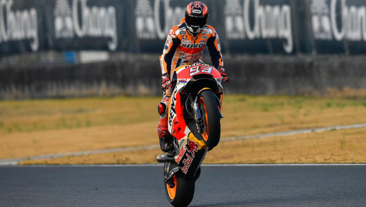 Dukungan Moril Marc Marquez untuk Korban Gempa Lombok