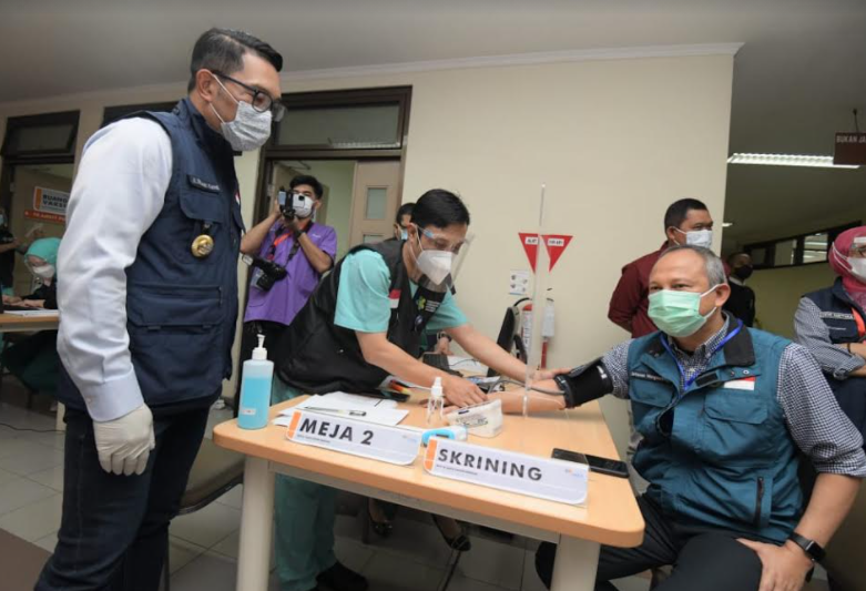 Beragam 'Efek' yang Dirasakan Tokoh Lintas Agama di Jabar Setelah Divaksin COVID-19