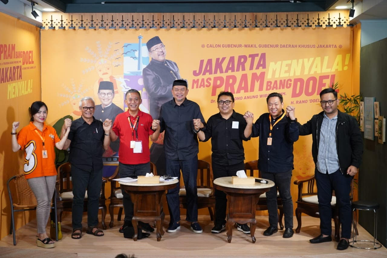 Persilakan RIDO Gugat ke MK, Kubu Pram-Doel Ingatkan Selisih Suaranya Jauh