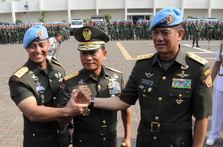 Letjen TNI Andika Perkasa Naik Posisi Jadi Pangkostrad