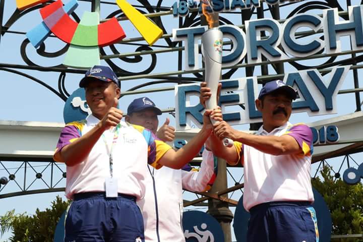 kirab obor asian games