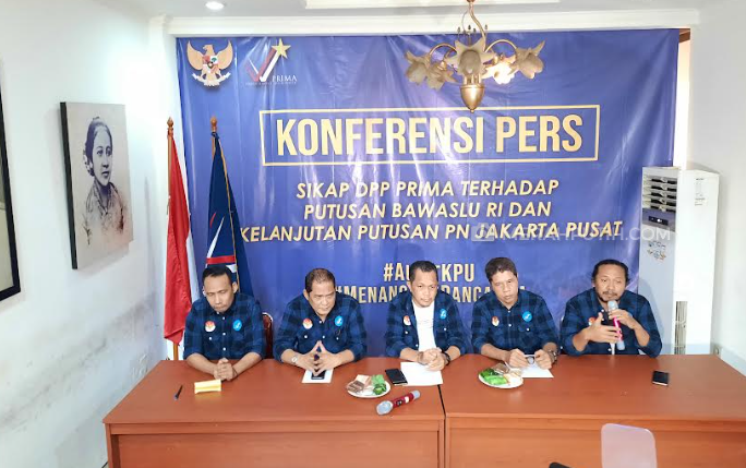 Partai Prima Siap Ikuti Tahapan Verifikasi Pemilu