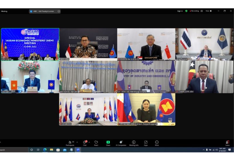 Pilih Berunding, ASEAN  Tahan Diri Buat Tidak Balas Kebijakan Tarif Trump