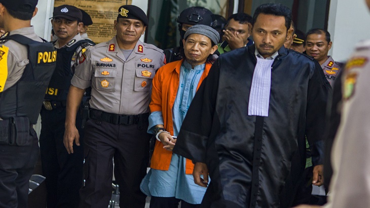 Terdakwa Teroris Aman Abdurrahman Tolak Replik JPU