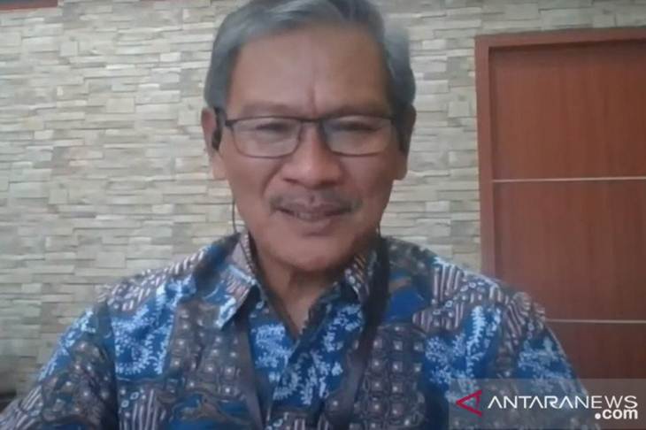 Tangkapan layar Dirjen P2P Kemenkes Achmad Yurianto dalam diskusi imunisasi anak di Jakarta, Selasa (2/6/2020). (ANTARA/Prisca Triferna)