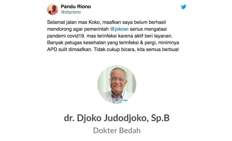 dr Djoko Judodjoko