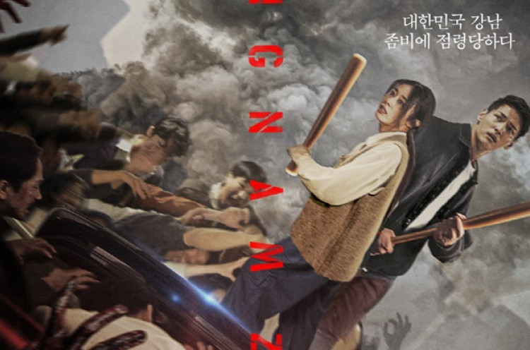 Diperankan Jiyeon T-ara dan Ji Il-joo, 'Gangnam Zombie' Rilis Poster Terbaru