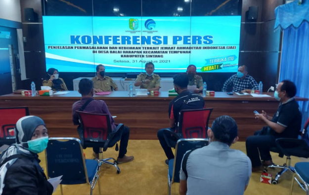 Ratusan TNI-Polri Amankan TKP Perusakan Rumah Ibadah Jemaat Ahmadiyah di Sintang