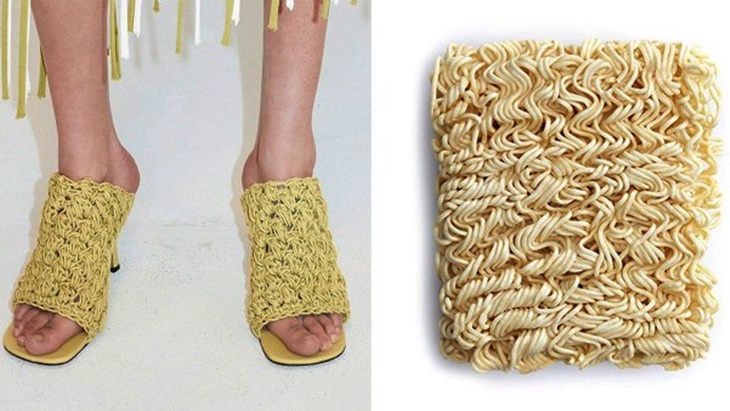Viral! Sandal Mirip Mi Instan Ini Dijual dengan Harga Fantastis