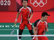 Tumbangkan Ganda Tuan Rumah, Ahsan/Hendra Melaju ke Semifinal Olimpiade Tokyo