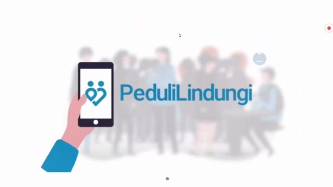 PeduliLindungi. (Foto Kominfo)