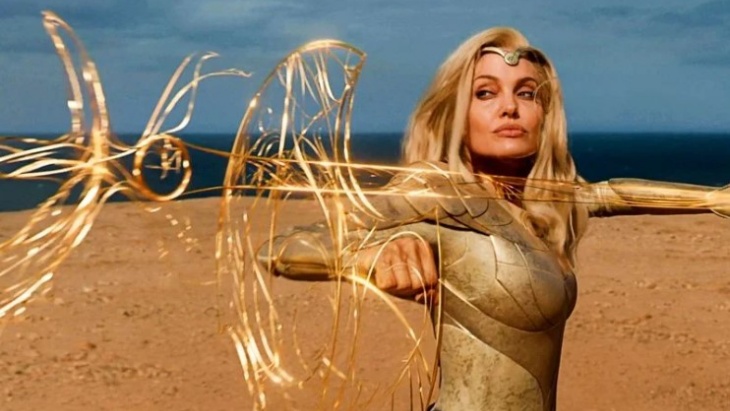 Angelina Jolie Ungggah Proses Pelatihan Uniknya untuk 'Eternals'