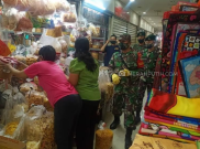 Marinir Hingga Paskhas Diperbantukan Tegakkan Protokol Kesehatan di Kawasan Padat Penduduk dan Pasar