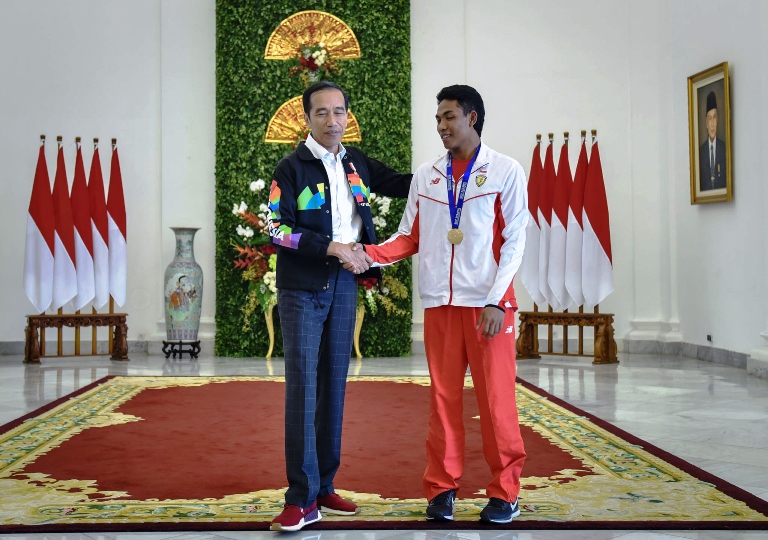 Jokowi terima zohri
