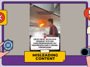 [HOAKS atau FAKTA]: Pesawat ATR 42-500 Jatuh karena Power Bank Penumpang Terbakar