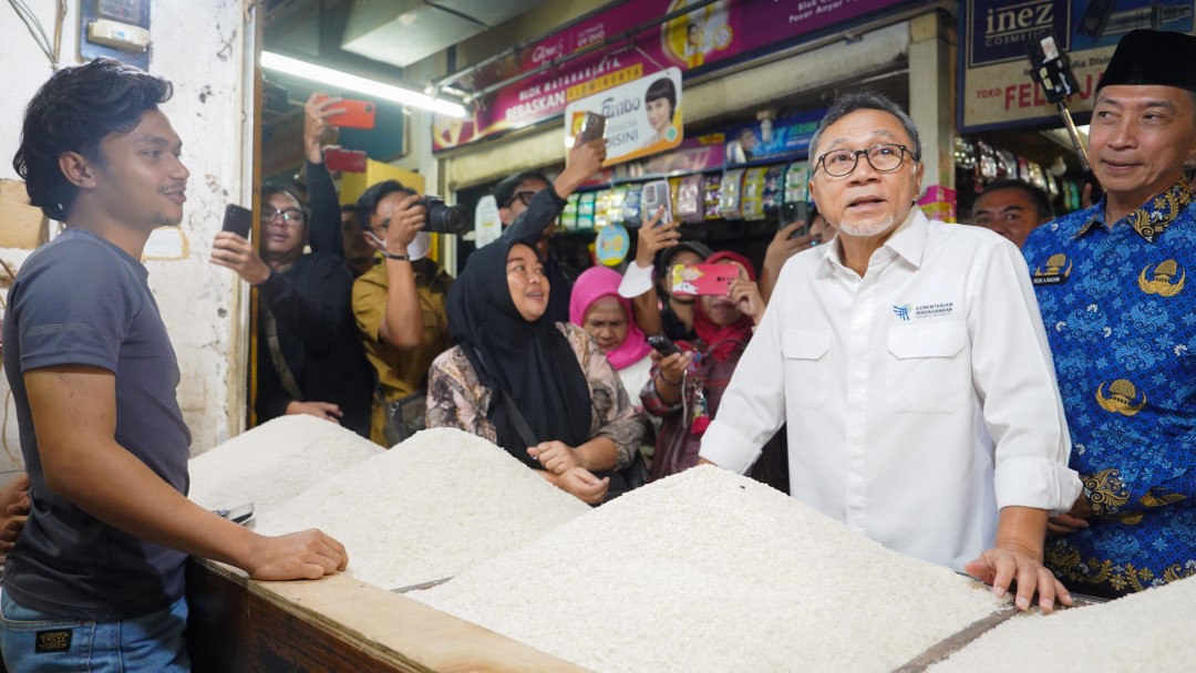 Mendag Zulhas Klaim Harga Beras Mulai Turun di Pasar Bogor