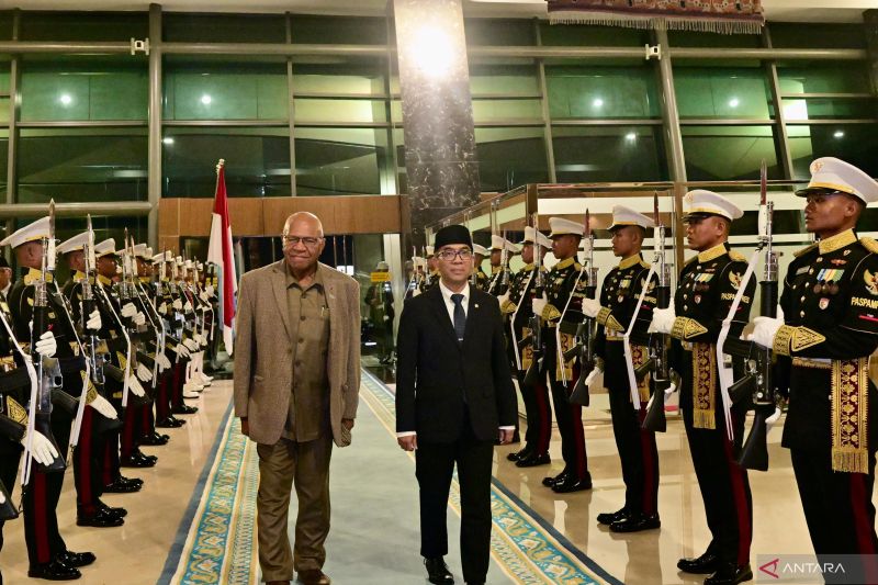 Pagi Ini PM Fiji Temui Presiden Prabowo di Istana Merdeka