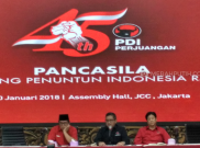 HUT PDIP Ke-45 Dihadiri Presiden Joko Widodo