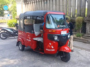 Dishub Solo Setop Operasional Bajaj Online, tak Punya TNKB dan STNK