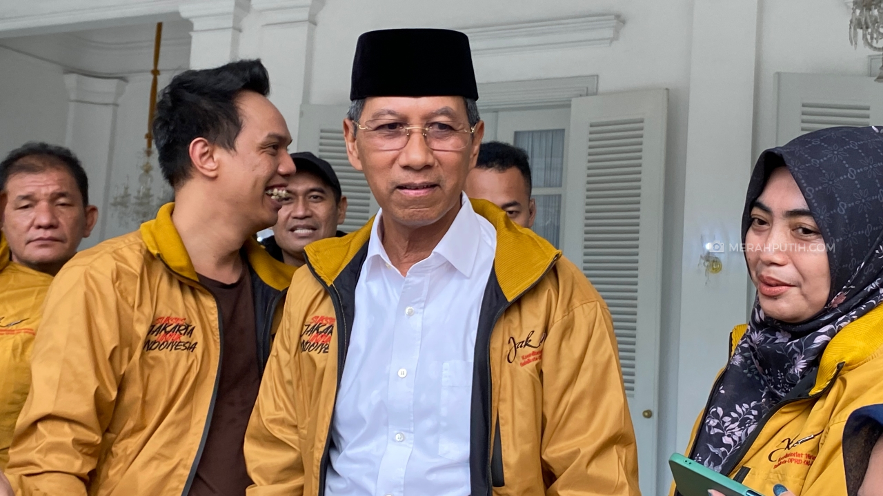 Hari Pertama Lebaran Pj Heru 'Open Office' di Balai Kota