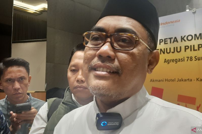 Wakil Ketua Umum PKB Jazilul Fawaid di Hotel Akmani Jakarta, Kamis (30/3/2023). (ANTARA/Narda Margaretha Sinambela)