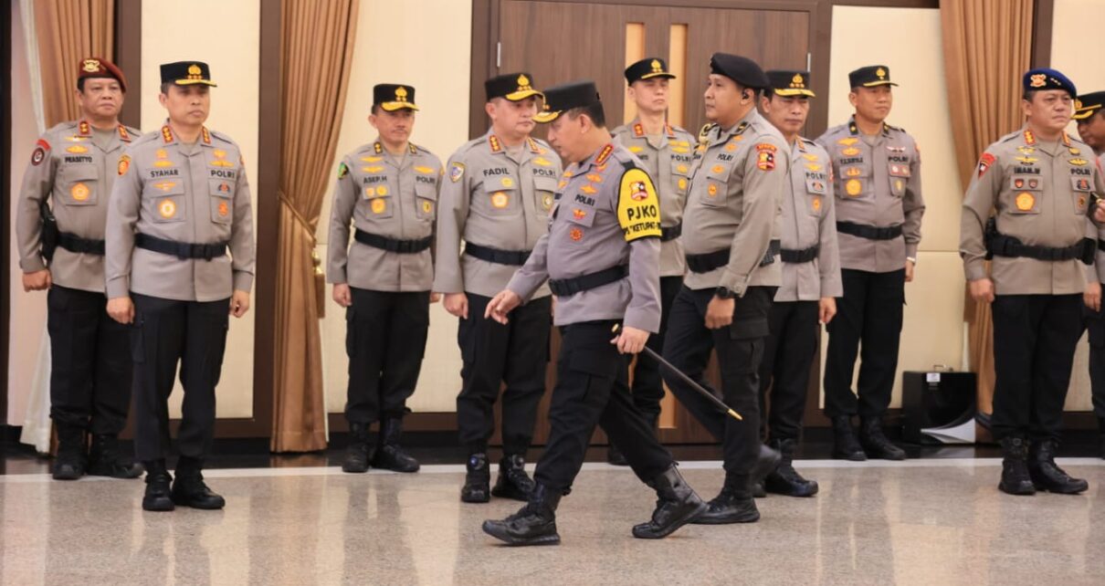 H-1 Lebaran, 26  Polisi Promosi Naik Pangkat Jadi Punya Bintang