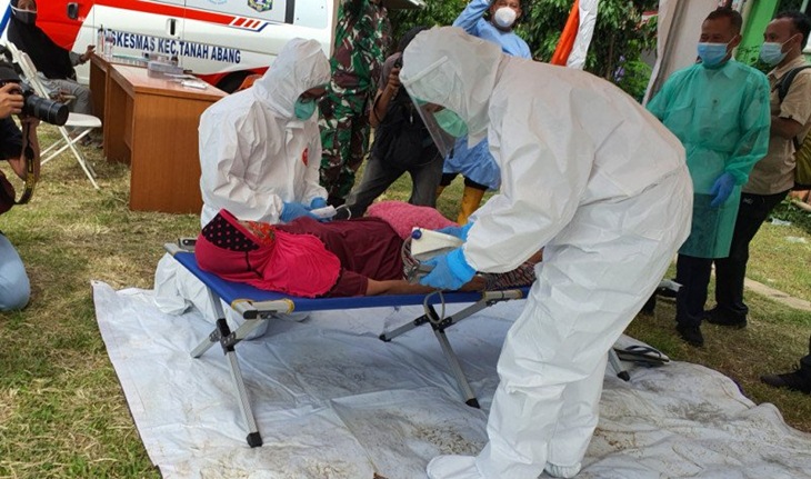 Pemprov DKI Wajibkan Tes Antigen ke Warga Masuk Pengungsian Banjir