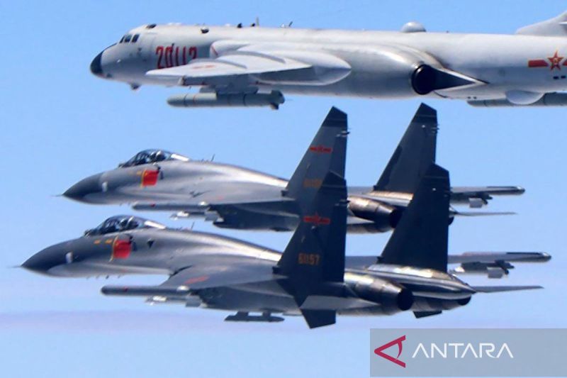 China-Taiwan Panas: Kapal Induk Terdeteksi, 7 Jet Tempur Langgar Zona Udara