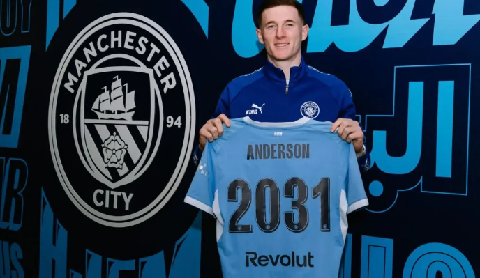 City Resmi Perkenalkan Elliot Anderson, Ditebus Rp 2,5 T Kontrak 5 Tahun Rekor Termahal Kedua Liga Inggris