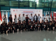 Ucapkan Rasa Bangga, Ketua NOC Sambut Kedatangan Kontingen Indonesia di Bandara