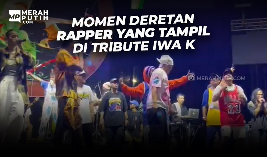Momen Deretan Rapper yang Tampil Di Tribute Iwa K