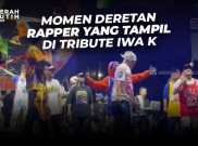 Momen Deretan Rapper yang Tampil Di Tribute Iwa K