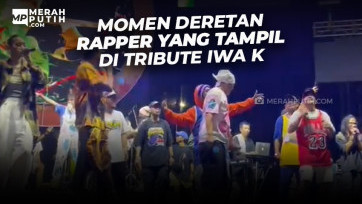 Momen Deretan Rapper yang Tampil Di Tribute Iwa K
