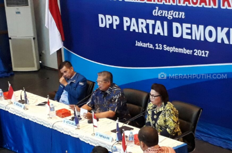 KPK Datangi Kantor Partai Demokrat, SBY Happy