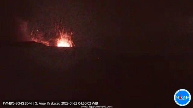 Gunung Anak Krakatau Erupsi, Masyarakat Diminta tidak Mendekat