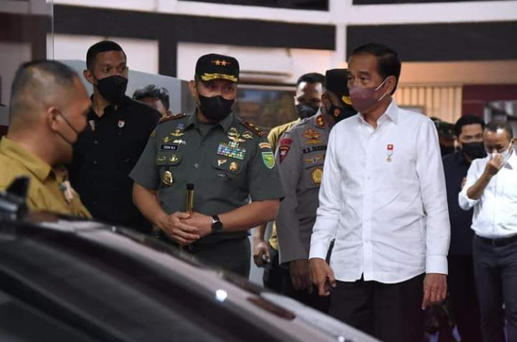 Jokowi Tinjau Tambang Grasberg di Ketinggian 3.325 - 4.285 MDPL