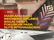 Maskapai Baru Indonesia Airlines Bakal Debut, Fokuskan pada Rute Internasional
