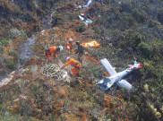 Semua Tewas, Ini Nama 4 Korban Helikopter Intan Angkasa Jatuh di Mimika Papua