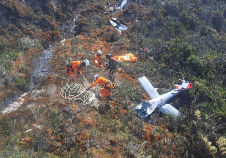 Semua Tewas, Ini Nama 4 Korban Helikopter Intan Angkasa Jatuh di Mimika Papua