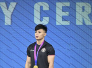 Emas dari Angkat Besi dan Panjat Tebing Bikin Indonesia Kembali ke Peringkat 12