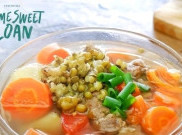 Meracik Sup Kacang Hijau Favorit Kaluna di Film 'Home Sweet Loan'
