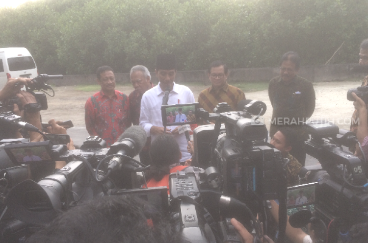 Ditanya Pendamping di Pilpres 2019, Jokowi: Saya Sebutkan Ya, Dia Adalah...
