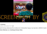 [HOAKS atau FAKTA]: Jokowi Bangga Tonton Gibran Saat Debat Cawapres