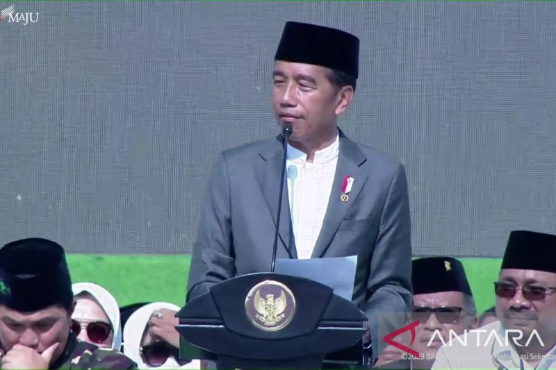 Jokowi Puji Peran NU dalam Perjalanan Indonesia