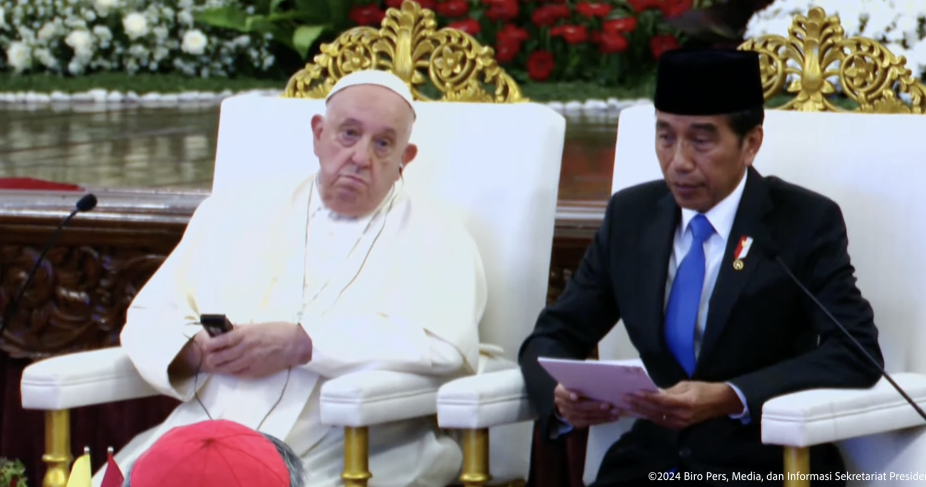 Bertemu Paus Fransiskus, Jokowi Sebut Indonesia Punya Pancasila dan Bhinneka Tunggal Ika