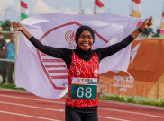 PON XXI Aceh-Sumut: Pelari DKI Jakarta Aprilia Kartina Raih Emas Lari 1500 Meter Putri