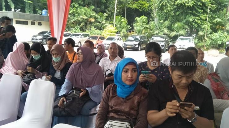 Korban penipuan perumahan syariah fiktif. (Foto: MP/Kanugrahan)